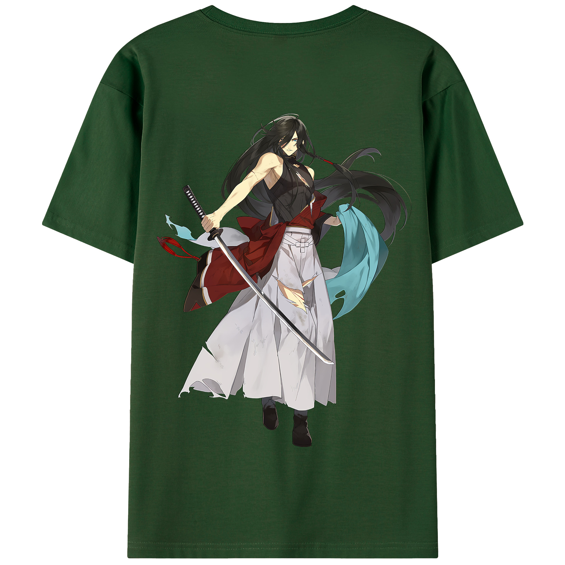 （画像用） 刀剣乱舞 Touken Ranbu 綿100％半袖Tシャツ（背面プリント）